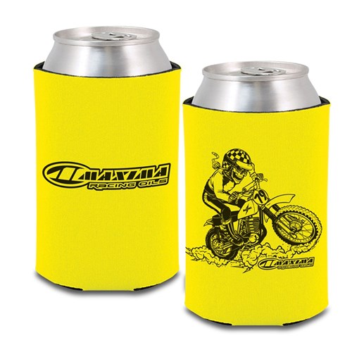 MAXIMA STUBBY COOLER POWERSPORTS KOOZIE YELLOW