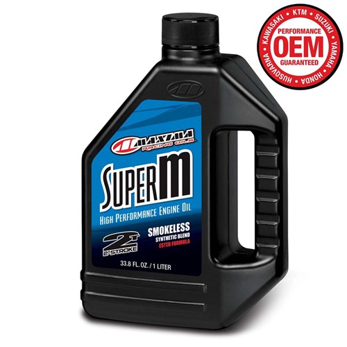 MAXIMA SUPER M SMOKELESS 2T PREMIX 1L / 34OZ (BOX QTY 12)