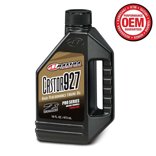 MAXIMA CASTOR 927 2T PREMIX RACING 473ML / 16OZ (BOX QTY 12)