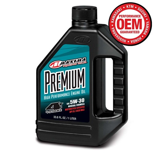 MAXIMA PREMIUM 4T 5W30 1L / 34OZ (BOX QTY 12)