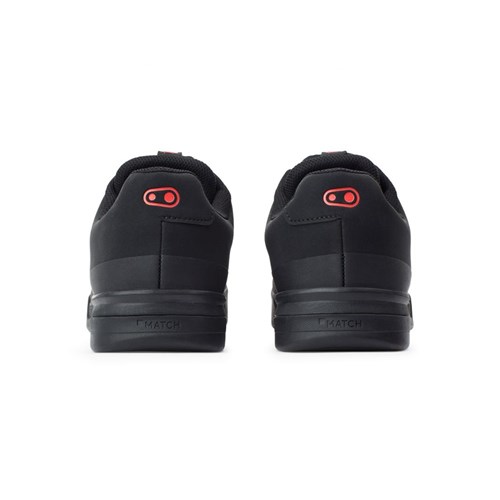 CB SHOES MALLET LACE BLACK / RED CLIPLESS SPD