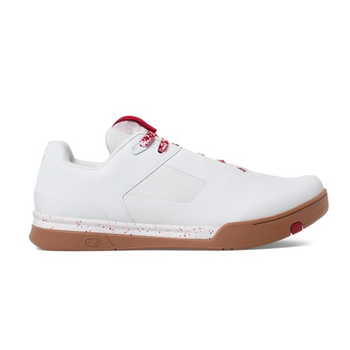 CB SHOES MALLET LACE WHITE / RED SPLATTER CLIPLESS