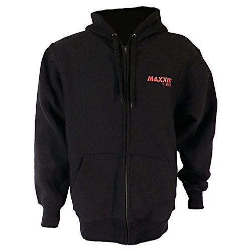 MAXXIS ZIP HOODIE BLACK