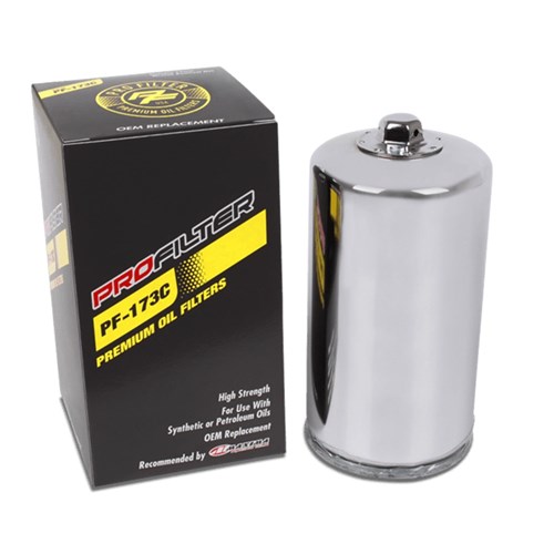 PROFILTER OIL FILTER CHROME HARLEY DAVIDSON FXD