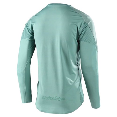 TLD DRIFT LS JERSEY GLASS GREEN MED SAMPLE