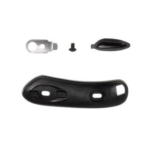 FORMA SPARE TOE SLIDER PLASTIC BASE PLATE (PAIR) STEEL CLIP / SCREWS