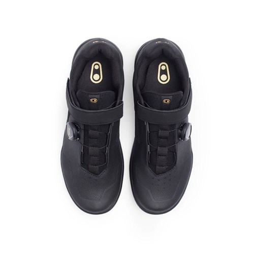 CB SHOES STAMP BOA BLACK / GOLD FLAT