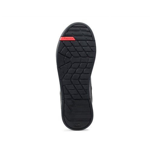 CB SHOES STAMP LACE BLACK / RED FLAT