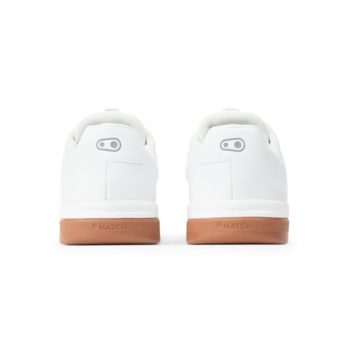 CB SHOES STAMP LACE WHITE / WHITE FLAT