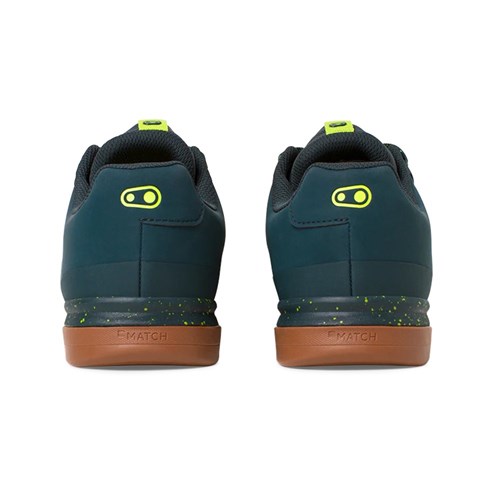 CB SHOES STAMP LACE PETROL / LIME SPLATTER