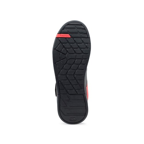 CB SHOES STAMP SPEEDLACE GREY / RED FLAT