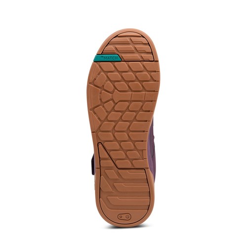 CB SHOES STAMP SPEEDLACE PURPLE / TEAL BLUE FLAT