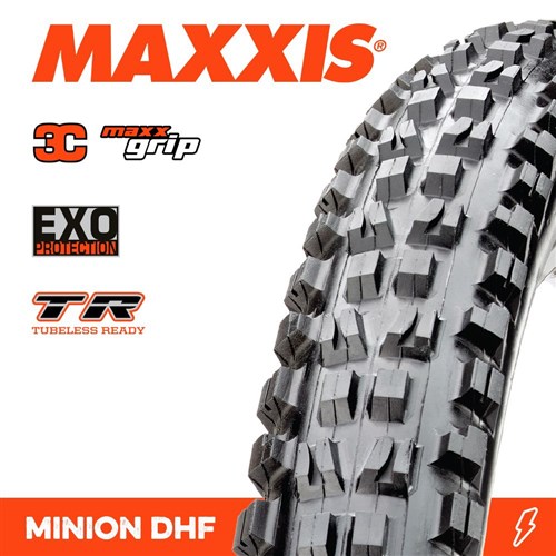 MINION DHF 29 X 2.50 WT 3C GRIP EXO TR FOLD 60TPI E-25