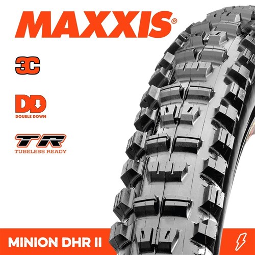 MINION DHR II  29 X 2.60 3CT DD TR FOLD 120X2TPI E-25