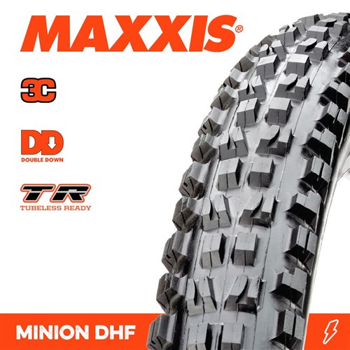 MINION DHF 27.5 X 2.50 WT 3C GRIP TR DD FOLD 120X2TPI E-25