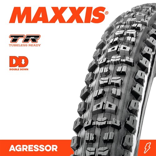 Maxxis Aggressor Mountain Bike Tyre Distributed by Lusty