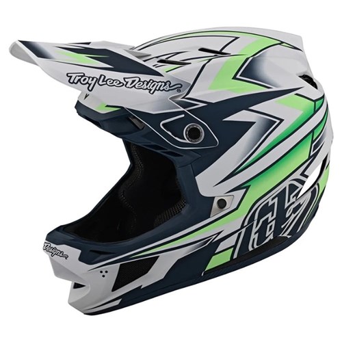 TLD D4 AS COMPOSITE HELMET MIPS VOLT WHITE **  PAINT BLEMISH ** XLG / 2XL