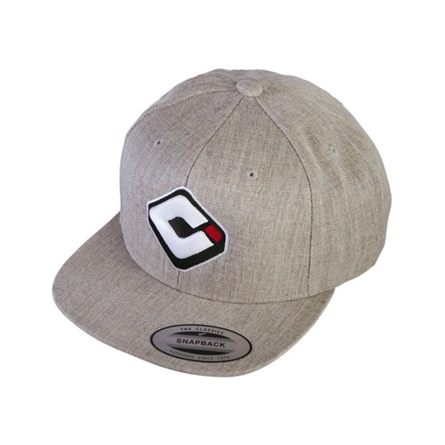 ODI HAT ICON LOGO HEATHER GREY OSFA