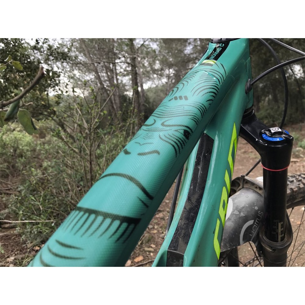 AMSFG1CLAP - ALL MOUNTAIN STYLE AMS BASIC FRAME PROTECTION WRAP CLEAR / APE | Lusty Industries