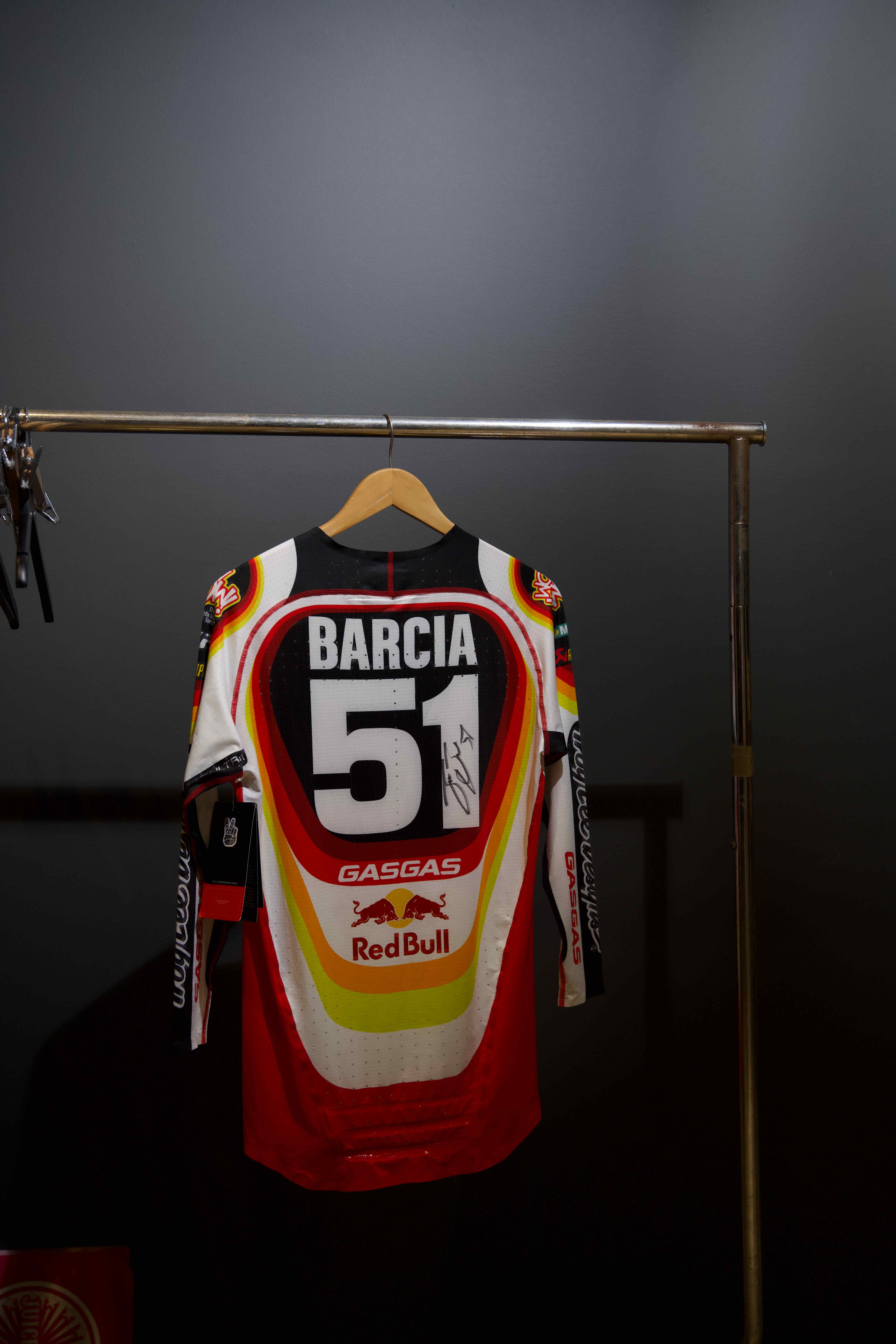 Signed Justin Barcia Troy Lee Designs Race Jersey